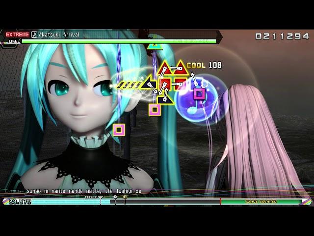 Hatsune Miku: Project DIVA Future Tone - [Extreme] Akatsuki Arrival