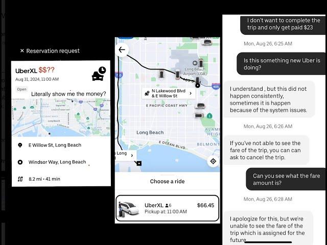 Uber Reservations are falling apart. No price, pathetic customer service.