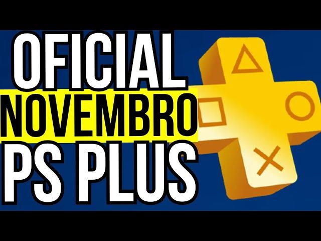 OFICIAL!!! JOGOS DA PLAYSTATION PLUS NOVEMBRO 2024 SÃO REVELADOS e HORIZON ZERO DOWN REMASTERED !!!