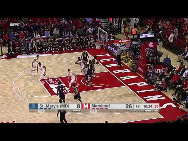 Hunter Finds Dodd for the Slam vs. St. Mary's