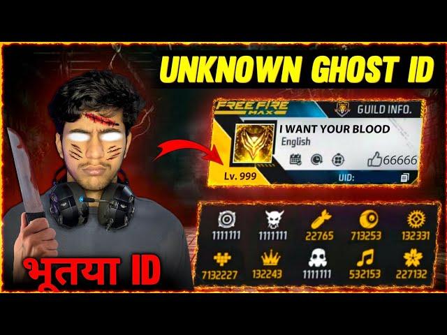 *GHOST ID with 100,000+ Badges*  - Free fire Ghost ids - Gaming with Raahim