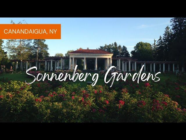 A visit to Sonnenberg Gardens and Mansion in Canandaigua, Finger Lakes, NY