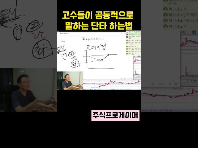 단타고수들이 공통적으로 하는 말 #실전매매영상 #초단타 #단타 #스켈핑