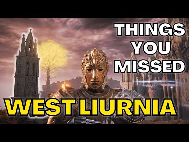 The Top Things You Missed in Western Liurnia!! [probably] - Elden Ring Guide/Tutorial/Walkthrough