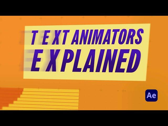 Text Animators in After Effects