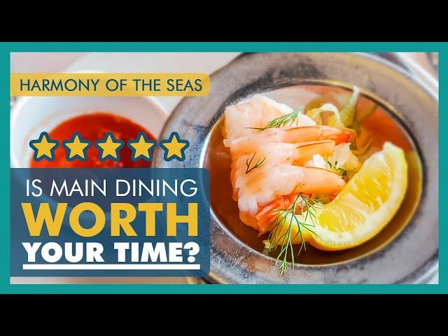 Honest Food Review of the Harmony of the Seas |  #cruisefood #travelvlog #cruising