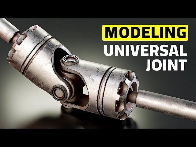 Modeling the Universal Joint in Blender