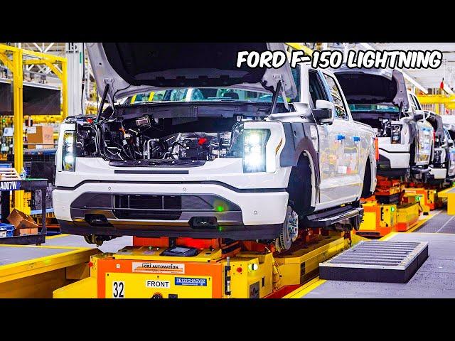 2022 Ford F-150 Lightning Production Factory & Interview (EXTENDED)