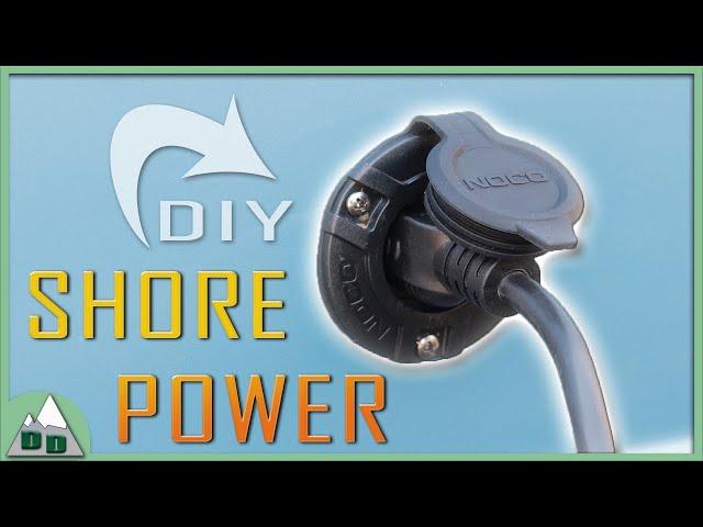 15 amp Shore Power Plug Install | Camper Van Build