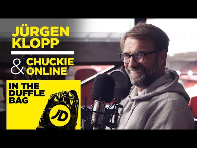 JÜRGEN KLOPP & CHUCKIE ONLINE | "WE ARE LIVERPOOL WE HAVE TO BE SUCCESSFUL!!" | JD IN THE DUFFLE BAG