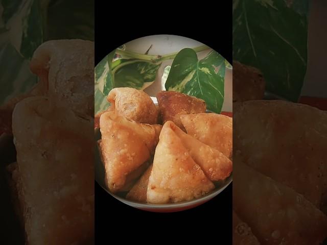 Samosa /  snacks / dry mini samosa. #snacks #recipe #minisamosa #youtubeshorts #tranding #viralvideo