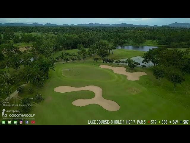 Thailand/Huahin/Majestic Creek Country Club B 1-9Holll/태국/후아힌/마제스틱크릭CC 1-9홀 영상