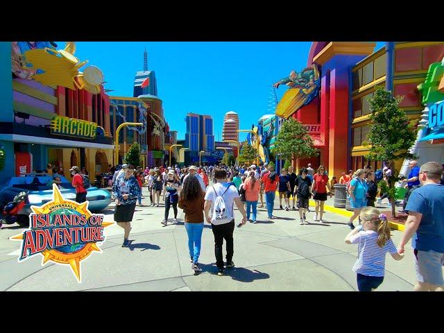 Islands of Adventure 2022 Universal Orlando Florida | Full Walking Tour