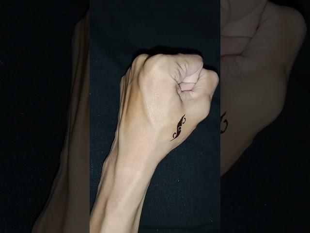 DIY dual knife tattoo #shorts #viral #drawing #explore