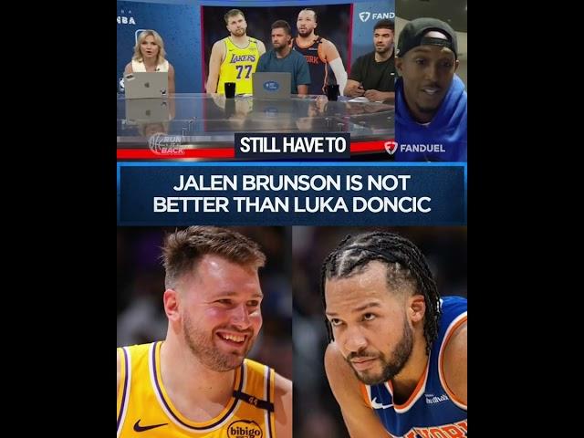Jalen Brunson OVER Luka Doncic???