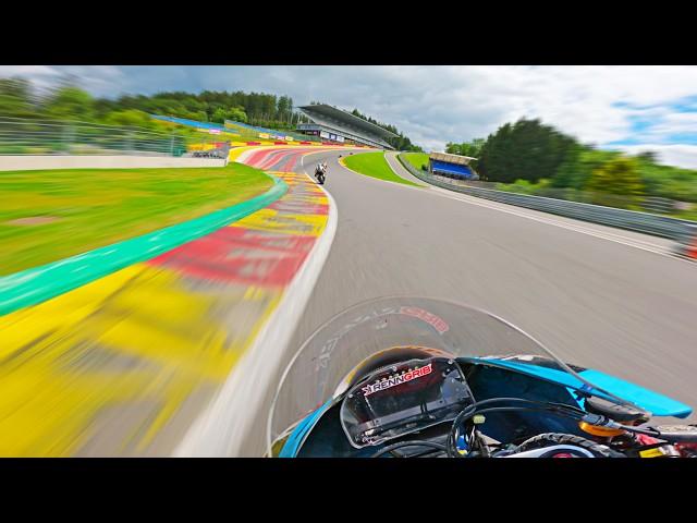 Spa-Francorchamps is Insanely FAST on a Superbike