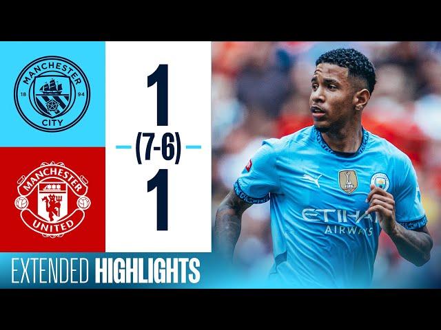 HIGHLIGHTS | City beat United 7-6 on penalties | Community Shield 2024