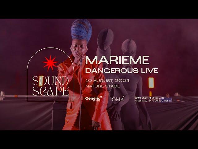 Marieme Dangerous Live at Soundscape Festival Istanbul 2024