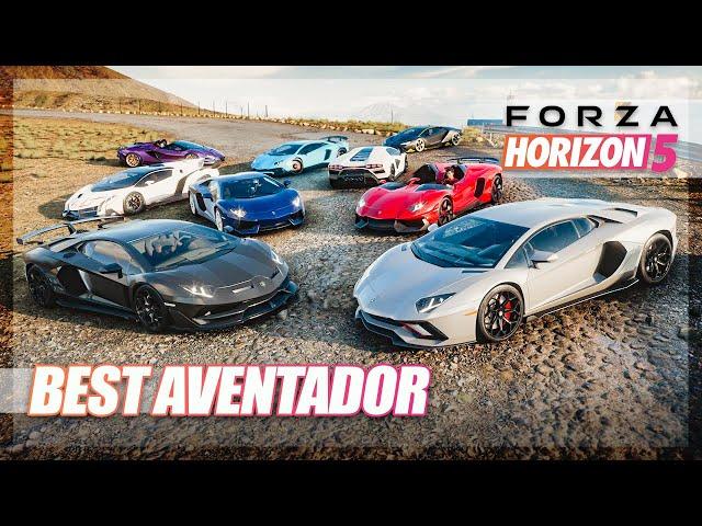 Forza Horizon 5 - Best Aventador Challenge! (There's a lot of Them)