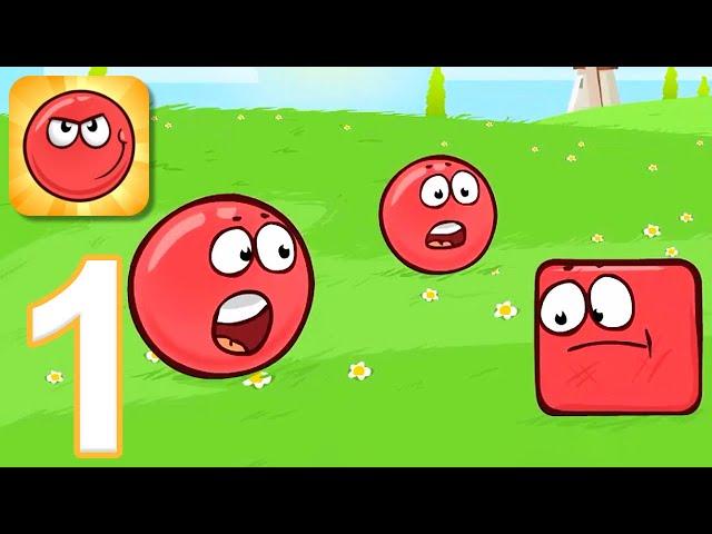 Red Ball 4 - Gameplay Walkthrough Part 1 - Levels 1-15 (iOS, Android)