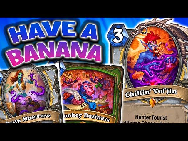 Monkeying Around with Banana Priest  | Hearthstone