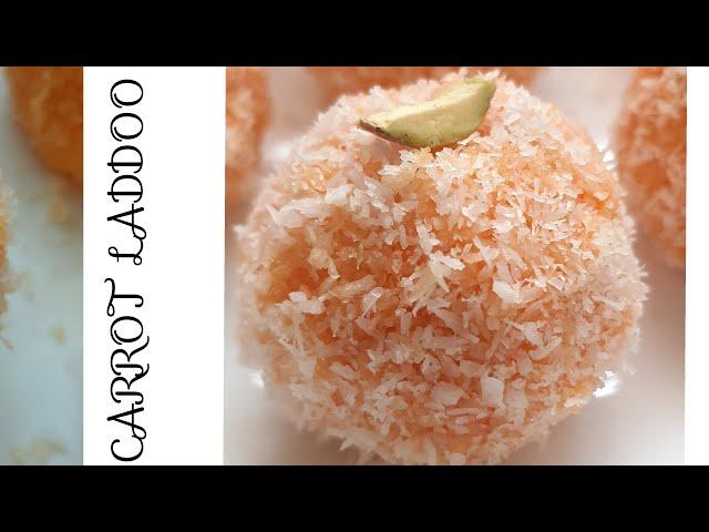 Carrot Laddoo Recipe |Cooking Without Fire Recipes |Easy Homemade Carrot Coconut Laddoos