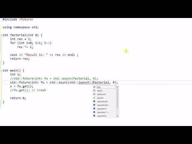 C++ Threading #7: Future, Promise and async()