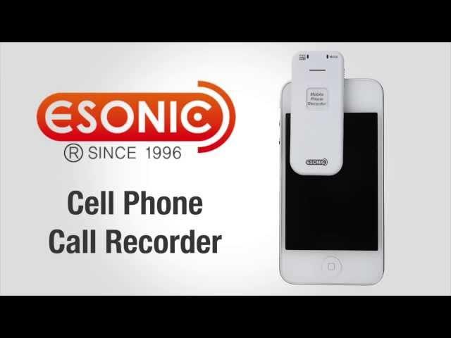 Esonic Cell Phone Recording Device (RecorderGear.com)