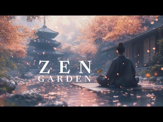 Beautiful Zen Garden - Japanese Flute Music for Relaxing Vibes, Positive Thoughts, Stress Relief