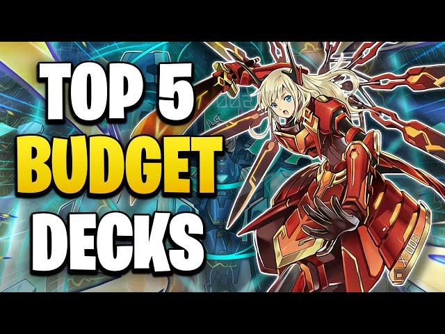 Top 5 Best BUDGET Yugioh Decks | February 2025 (Post SUDA)