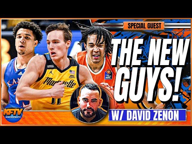 Knicks Draft Tyler Kolek, Pacome Dadiet, Kevin McCullar Jr. & Ariel Hukporti | Full Scouting Report