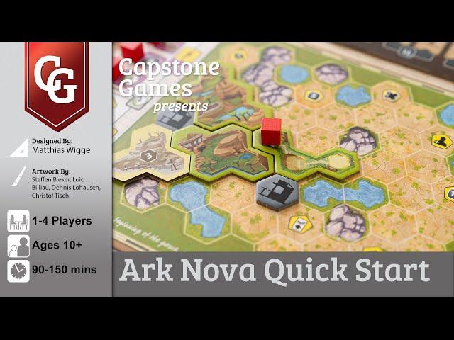 Ark Nova Quick Start Rules Video