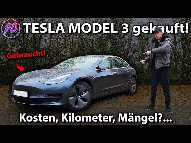 Ich habe ein GEBRAUCHTES Tesla Model 3 gekauft!