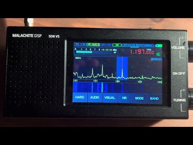 Radio Neumarkt, Romania (German Service), 1197kHz, 19:43UTC. , 8th November 2024