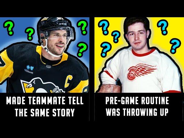 NHL/CRAZIEST Superstitions In NHL HISTORY