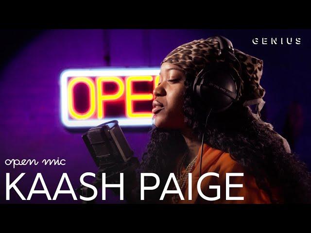 Kaash Paige "Love Songs" (Live Performance) | Open Mic