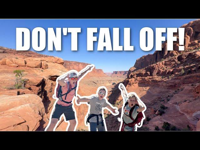 I paid $6 to almost fall off a cliff! CANYONLANDS NATIONAL PARK | Syncline Loop