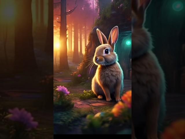 Rabbit vs Jinn – Forest Secret Revealed//#viralshorts #shorts #trending #rabbit