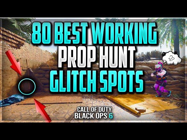 Black Ops 6: *80* BRAND NEW Prop Hunt Glitch Spots On Every Map ! Best Hiding Spots Bo6 Prop Hunt