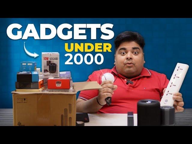 Top 10 Useful Gadgets Under ₹2000 | Super Crazy | Gizmo Gyan