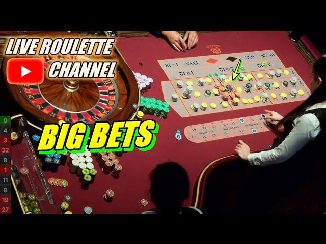  LIVE ROULETTE |  BIG BETS In Casino Las Vegas  Friday Session Exclusive  2025-01-03