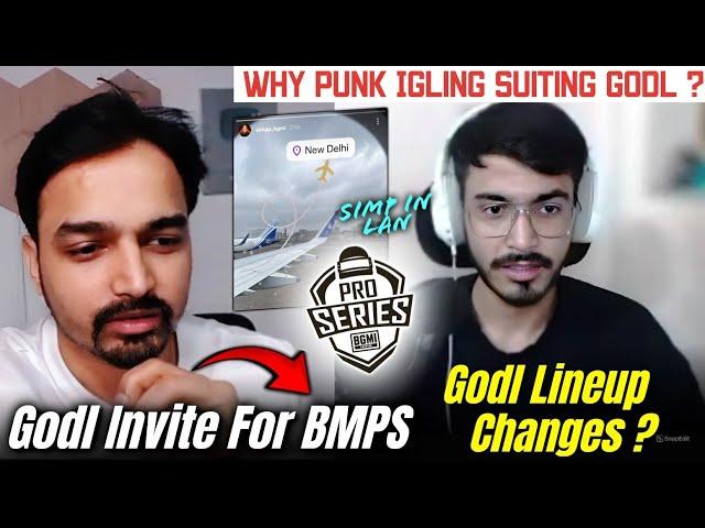 Mazy On Godl Invite For BMPS • Godl No Changes In Lineup | Admino On Godl Very Close For Trophy If.