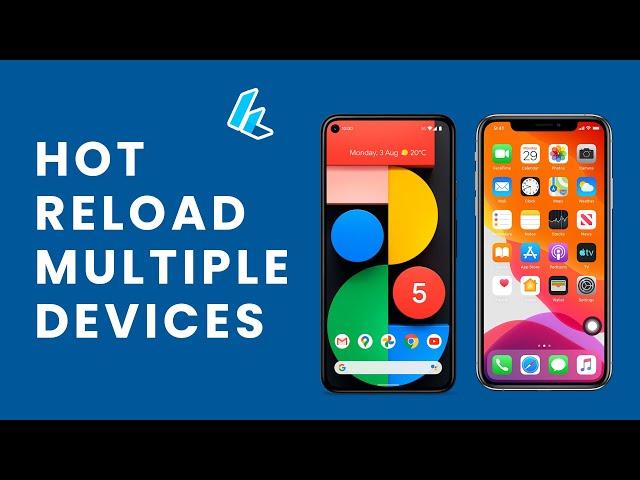 How to run flutter app on multiple devices