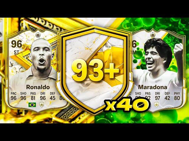40x 93+ ICON PLAYER PICKS!  FC 25 Ultimate Team