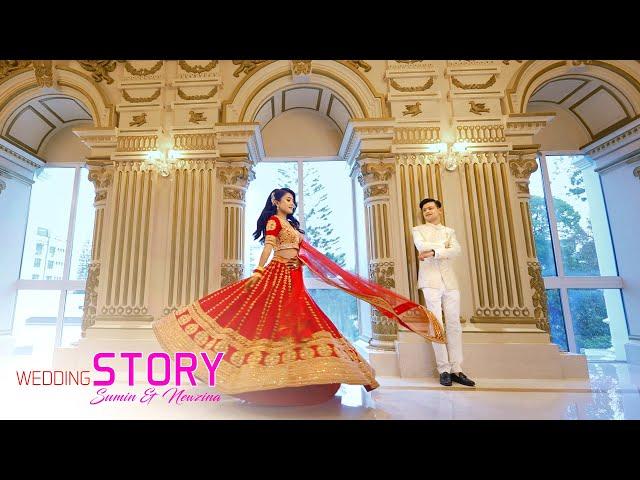 CINEMATIC WEDDING STORY 4K || SUMIN  & NEWZINA || KS PHOTOGRAPHY STATION