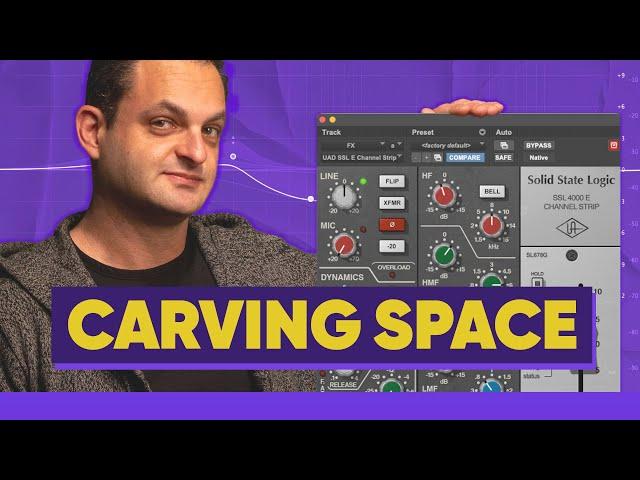 Carving Space in a Mix with EQ