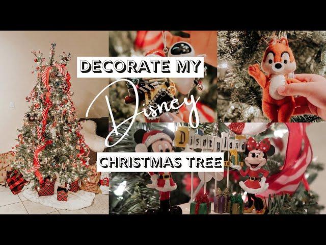 DECORATE MY DISNEY CHRISTMAS TREE//+ get to know me!