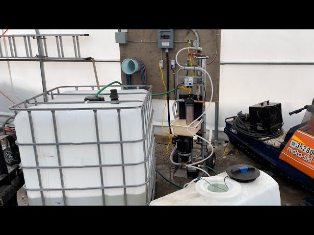 Making Maple Syrup - Easy Homemade Reverse Osmosis System for Water Removal from Maple Sap