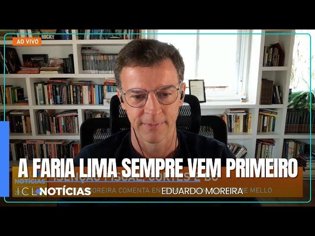 Eduardo Moreira: benefícios à Faria Lima sempre vêm primeiro