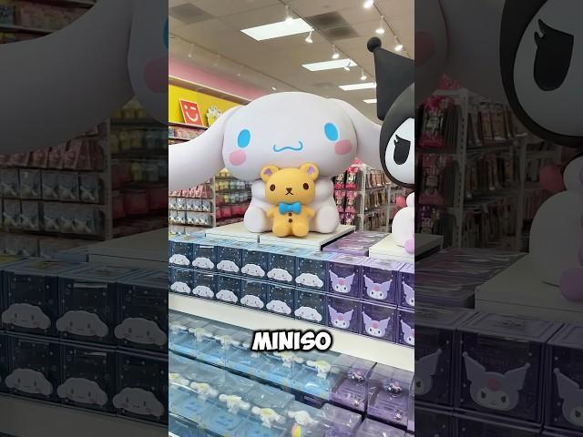 Sanrio Cinnamoroll Shopping at MINISO!!! #shorts #cinnamoroll #miniso